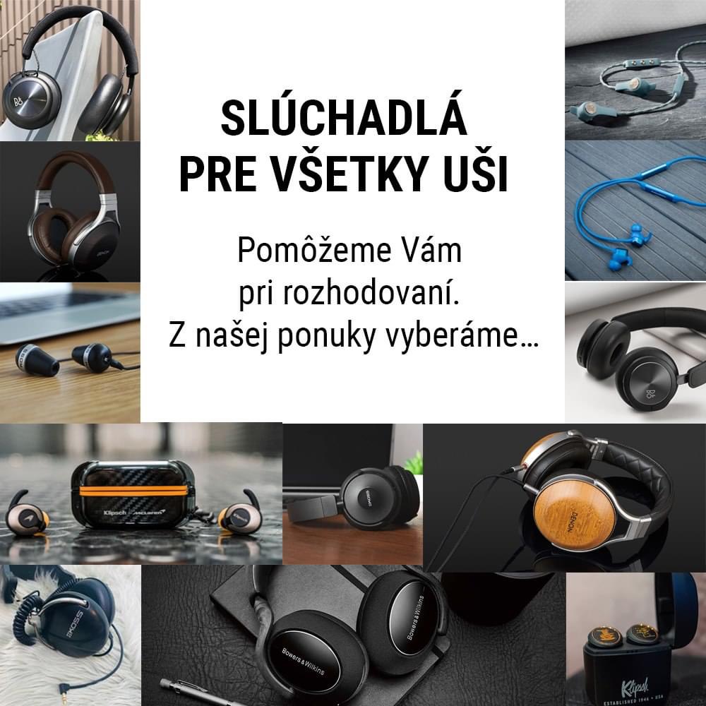 Slúchadlá pre všetky uši